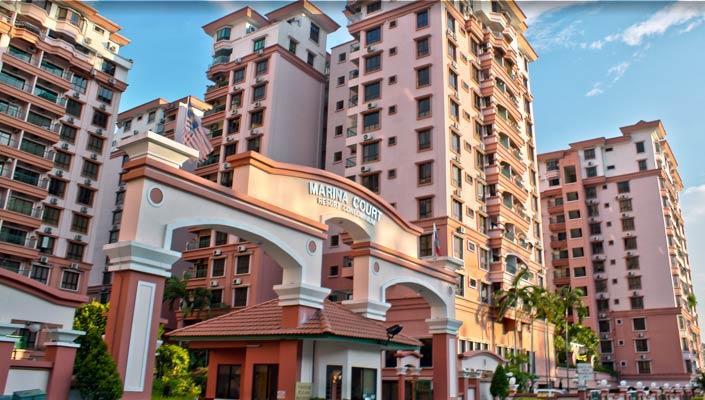 T & H Vacation Condo @Marina Court Kota Kinabalu Rom bilde